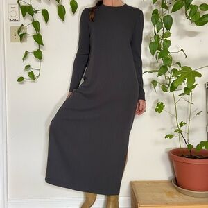 Old Navy 🌿 Dusty blue/grey maxi dress size M